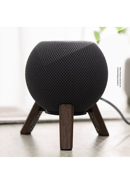 2x Gerçek Ahşap Standı Homepod Mini Ahşap Tutucu Tripod ile Metal Çerçeve Ev Kapsül Mini Hoparlör Iyi (Yurt Dışından) fiyatları