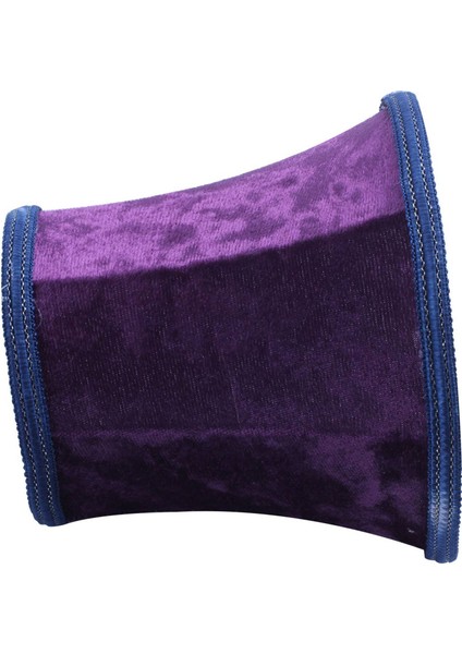 Lamba Gölgesinde 2x Kumaş Klips E14 Modern Avrupa Tarzı Duvar Aplik Lambası Için El Yapımı Abajur (Koyu Mor) (Yurt Dışından) indirimleri