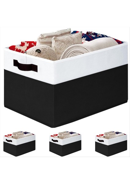 Gardırop Depolama Sepeti Katlanır Kumaş Banyo Organizatör Kol/çamaşırhane Organizatör (Yurt Dışından)