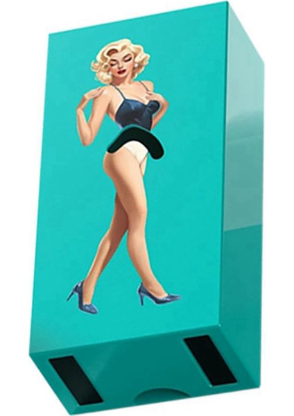 2x Karikatür Kız Doku Kutusu Uçan Etek Doku Kutusu Masaüstü Dekorasyon Peçete Kutusu Kız Uzun Etek Doku Kutusu (Mavi) (Yurt Dışından) indirimleri