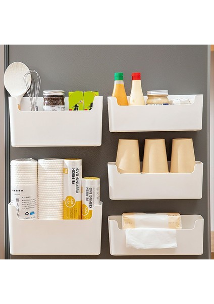 Depolama Organizatörü Dolabın Üstünde Ayrılmış Kapak Kaplama Delik Açmaya Gerek Yok Depolama Odası Kapısı Organizatör (Yurt Dışından) fırsatları