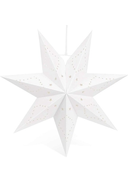 5x Asma Kağıt 7 Sivri Yıldız Lantern Noel Düğün Doğum Günü Dekorasyonu Için Noel Asma Yıldız Dekorasyonları (Yurt Dışından) fiyatları