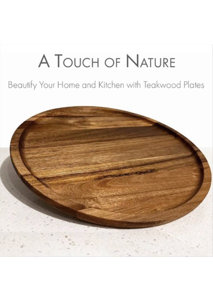 Yuvarlak Ahşap Tepsi Ahşap Servis Tepsisi Servis Tabağı Meze Charcuterie Tahtası Mutfak/tezgahı Için Tepsi Organizatör (Yurt Dışından) indirimleri