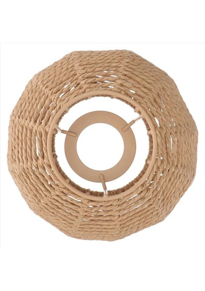 5x Ev Aydınlatma Rattan Lamba Kapağı El Yapımı Dokuma Avize Retro Abajur Aile (Yurt Dışından) fiyatları