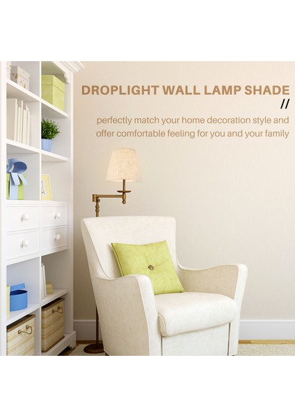 Candelabra Ampulleri Için 6 Ampul Seti Üzerinde Küçük Lamba Gölge Klips Masa Avize Duvar Lambası Için Namlu Kumaş Abajur (Yurt Dışından) fırsatları