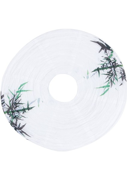 3x 40CM Lamba Gölge Kağıt Fener Oryantal Tarzı Işık Dekorasyonu Çince Desen Bambu (Yurt Dışından) indirimleri