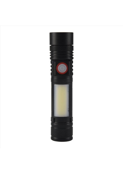 LED El Feneri Su Geçirmez El Feneri Manyetik Torch Zoom T6+Cob Cob Cob Cup Taşınabilir El Işığı 18650 Pil (Yurt Dışından)