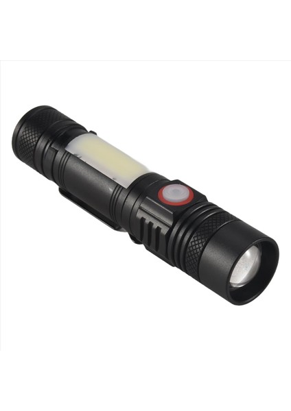 LED El Feneri Su Geçirmez El Feneri Manyetik Torch Zoom T6+Cob Cob Cob Cup Taşınabilir El Işığı 18650 Pil (Yurt Dışından) modelleri