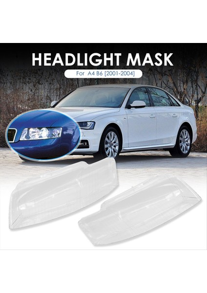 1paır Araş Far Gülteni Şeffaf Abajur Far Kapağı (Lh+Rh) 8E0941029C 8E0941029D Audi A4 Için (Yurt Dışından) indirimleri