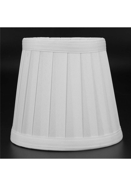 8x Vintage Kumaş Lambası Masa Masa Masa Masası Yatak Kapağı Tutucu Avize Beyaz (Yurt Dışından)