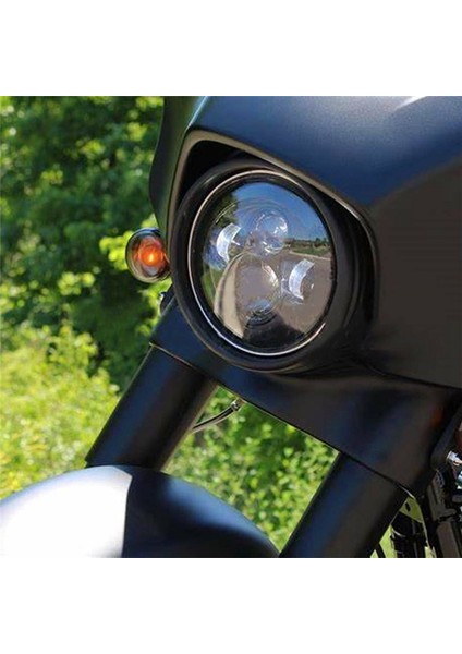 Far Çerçevesi Far Çerçeve Lamba Kapak Lamba Motosiklet Motosiklet Aksesuarları Harley Black (Yurt Dışından) modelleri