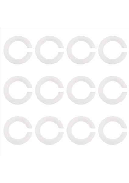 12 Adet Lamba Gölgesi E27 Ila E14 Delik Dönüştürücü Lamba Lambası Gölgelerini Kapmak Için Lambal Halka Redüktör (Yurt Dışından)