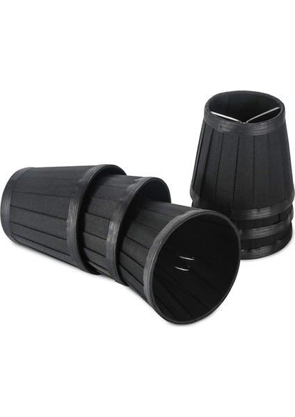 Klipajda Klipler Mum Avize Tavan Kolye Işık Masa Lamba Zemin Işık 18 Pcs Siyah (Yurt Dışından) fiyatları