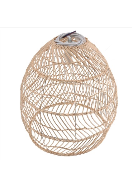 Rattan Lamba Kolye Işık Vintage Asma Labh Thenes E27 Oturma Odası Yemek Odası Ev Dekor Kafe Restoran Hanglamp (Yurt Dışından) fiyatları