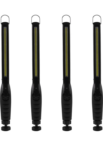 4x Cob Çok Fonksiyonlu El Feneri Araba Onarım Hafif Açık USB Şarj El Lambası (Yurt Dışından)