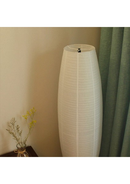 2x Pirinç Kağıt Zemin Lambası Yaratıcı Uzun Lamba Oturma Odası Dekor Özel Kağıt Stant Işıkları Sadece Lamba Yanında Lambal (Yurt Dışından) indirimleri