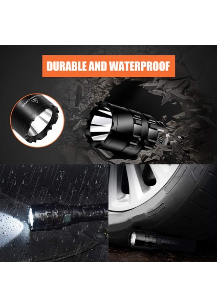 Açık Kamp Arabası Için LED El Feneri Lightingtorch Lights L2 USB Şarj Edilebilir LED Su Geçirmez Balık Işığı (Yurt Dışından) fırsatları