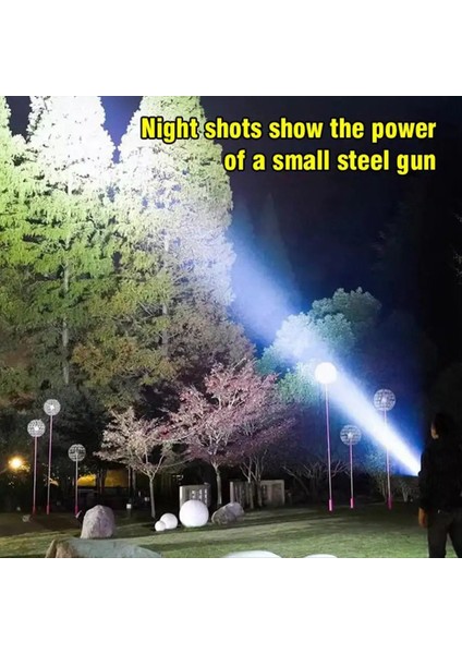 El Feneri Taktik Mini Şarj Edilebilir Lazer Son Derece Parlak Açık Aksesuarlar Taşınabilir Aydınlatma Gümüş (Yurt Dışından) indirimleri