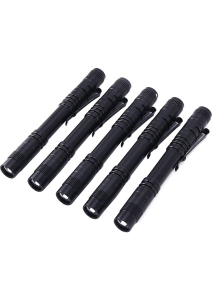 5pcs Cree-Xpe-R3 LED El Feneri Klips Mini Işık Penlight Taşınabilir Kalem Lamba (Yurt Dışından) fiyatları