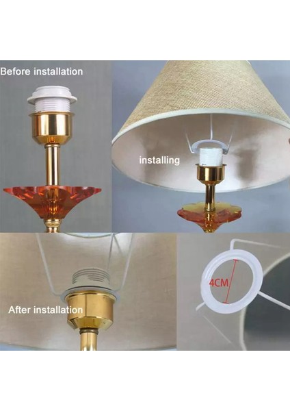2x Masa Lambası Aksesuarlar E27 Keten Başucu Lambası Duvar Lambası Zemin Lambası Gölgesi Düşük Çapı 30CM Beyaz (Yurt Dışından) modelleri