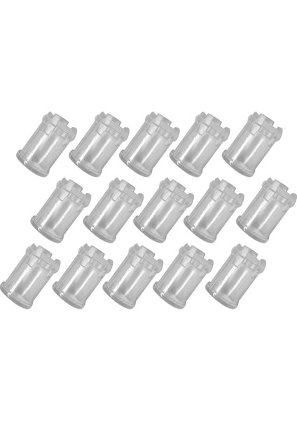100PCS 5mm LED Işık Yayan Diyot Abajur Kılavuzu Sütun Işık Kapağı Koruyucu Kapak LED Şeffaf Lamba Kapağı (Yurt Dışından)