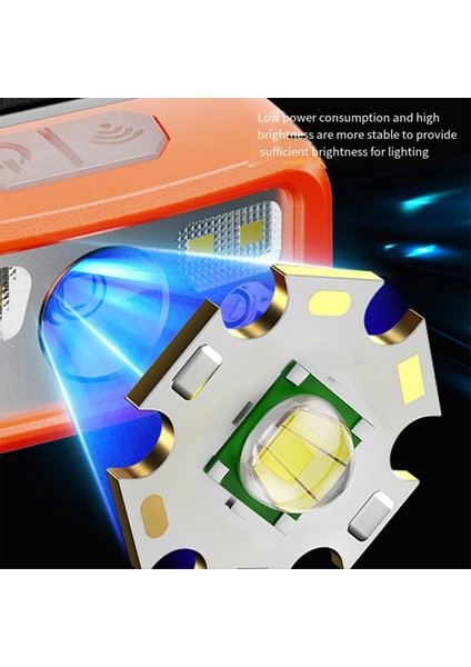 Indüksiyon Far Indüksiyon Sensörü Gece Balıkçılık Için Taşınabilir Güçlü Işık Far (Yurt Dışından) fırsatları