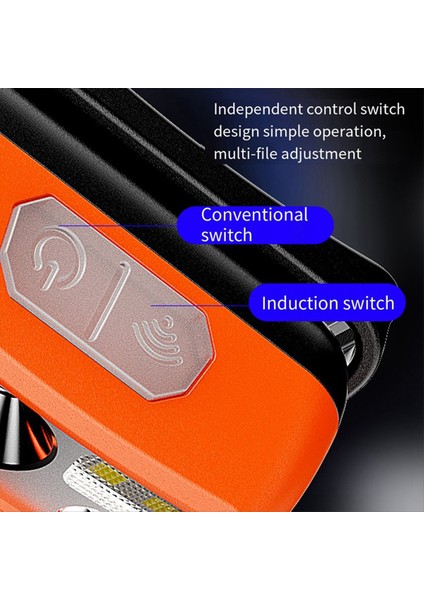 Indüksiyon Far Indüksiyon Sensörü Gece Balıkçılık Için Taşınabilir Güçlü Işık Far (Yurt Dışından) indirimleri