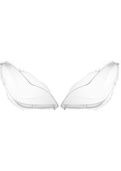 2pcs Araba Ön Far Başı Işık Lambası Lens Mercedes Benz W219 CLS350 CLS500 CLS550 2006-2011 (Yurt Dışından)