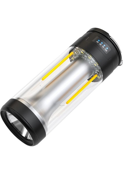 Çok Fonksiyonlu Kamp Hafif Açık Dış Mekan Taşınabilir Aydınlatma Şarj Edilebilir Lamba Güçlü El Feneri Çadır Ekipmanları Malzemeleri (Yurt Dışından)