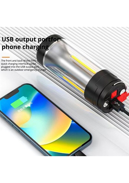 Çok Fonksiyonlu Kamp Hafif Açık Dış Mekan Taşınabilir Aydınlatma Şarj Edilebilir Lamba Güçlü El Feneri Çadır Ekipmanları Malzemeleri (Yurt Dışından) indirimleri