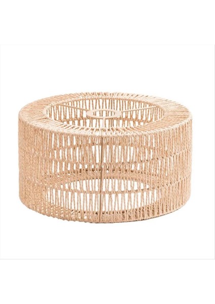 Kağıt Halat Abajur Tavan Işık Gölgesi Boho Avize Gölgesi Ampul Koruma Restoran Kafe Oturma Odası 30X15CM (Yurt Dışından) fiyatları