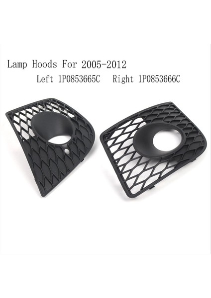 Ön Tampon Sis Kapağı Kapak Koltuk Için Izgara Lamba Davlumbazları Leon Cupra 2005-2012 Sağ 1P0853666C (Yurt Dışından) indirimleri
