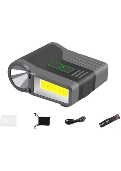 Indüksiyon Koçan Taşkın Işık Kapağı Klips Lambası Açık Balıkçılık LED Su Geçirmez Ördek Dil Kapağı Lambası Sensör Klips Lambası (Siyah) (Yurt Dışından) modelleri