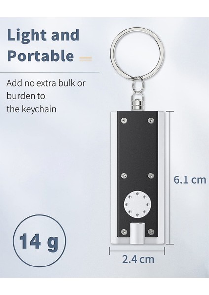 Mini LED Keychain El Feneri 12 Lümen Taşınabilir Ultra Parlak Işık Edc Açık Mekan Kamp Yürüyüşü ve Acil Durum Aydınlatma (Yurt Dışından) fiyatları