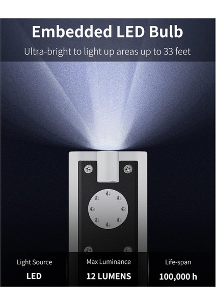 Mini LED Keychain El Feneri 12 Lümen Taşınabilir Ultra Parlak Işık Edc Açık Mekan Kamp Yürüyüşü ve Acil Durum Aydınlatma (Yurt Dışından) fırsatları