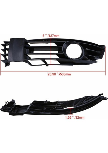 1paır Lh+Rh Araç Aksesuarları Ön Tampon Sis Lambası Izgara Izgaraları Çerçeve 3B0853665L 3B085366L Passat B5 5 2001-2005 (Yurt Dışından) indirimleri