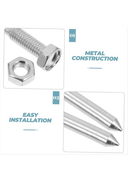 26PCS Ayakkabılar Buz Havalandırıcı Ayakkabıları Için Çiviler Kadınlar Için Çürekler Çim Havalandırıcı Ayakkabılar Gümüş Çim Ayakları Çivili Metal (Yurt Dışından) fırsatları