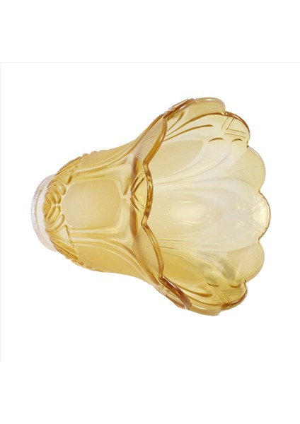 Tavan Fanı Avize Buzlu ve Berrak Cam Hafif Lamba Gölge Değişimi (Yurt Dışından)