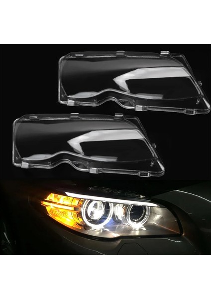 Araba Ön Far Lens Bmw 3 Serisi E46 4 Kapı 2002-2005 Far Mahallesi (Yurt Dışından)