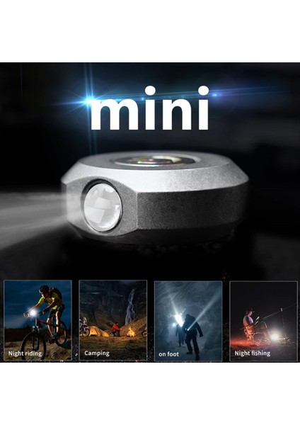 Mini Titanyum Alaşım El Feneri Işık Şarj Edilebilir Parlak Taşınabilir Mıknatıs Aydınlatma Dış Mekan Kampı (Yurt Dışından) modelleri