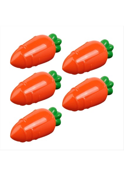 5 Adet Şeffaf Paskalya Plastik Havuç Şeker Kutusu Yaratıcı Paskalya Kutusu Dekorasyonları A (Yurt Dışından)