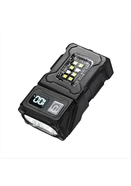 Mini USB Şarj Edilebilir LED El Feneri Taşınabilir Kuyruk Mıknatıs El Feneri Parlak Kamp Fener Side Cob Acil Durum Işık (Yurt Dışından)