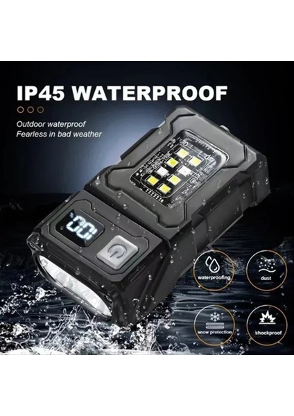 Mini USB Şarj Edilebilir LED El Feneri Taşınabilir Kuyruk Mıknatıs El Feneri Parlak Kamp Fener Side Cob Acil Durum Işık (Yurt Dışından) modelleri