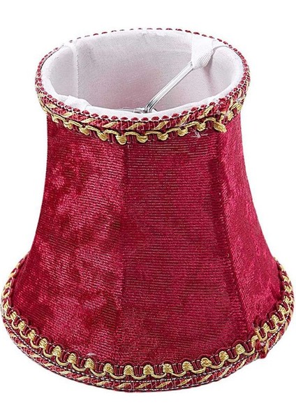 Lamba Gölgesinde 4x Kumaş Klips E14 Modern Avrupa Tarzı Duvar Aplik Lambası Için El Yapımı Abajur Kristal Mum Lamba (Yurt Dışından) fırsatları