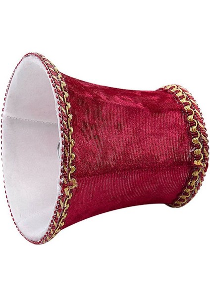 Lamba Gölgesinde 4x Kumaş Klips E14 Modern Avrupa Tarzı Duvar Aplik Lambası Için El Yapımı Abajur Kristal Mum Lamba (Yurt Dışından) indirimleri