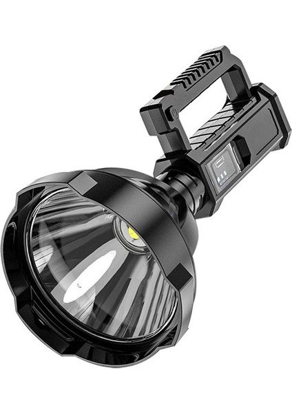 Lamba Açık LED Taşınabilir El Feneri Tutucu Lamba Yüksek Güçlü Su Geçirmez USB Şarj Edilebilir Güçlü Işık Dönemi (Yurt Dışından)