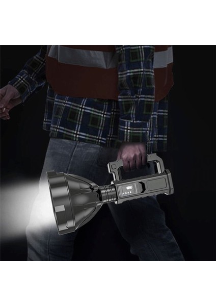 Lamba Açık LED Taşınabilir El Feneri Tutucu Lamba Yüksek Güçlü Su Geçirmez USB Şarj Edilebilir Güçlü Işık Dönemi (Yurt Dışından) indirimleri