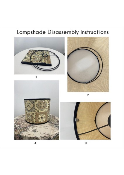 Labla Gölgeleri Baskı Oval Lamba Gölgesi 30X30X20CM Avizeler ve Zemin Lambaları Için Vintage Lamba Tonları D D D (Yurt Dışından) modelleri