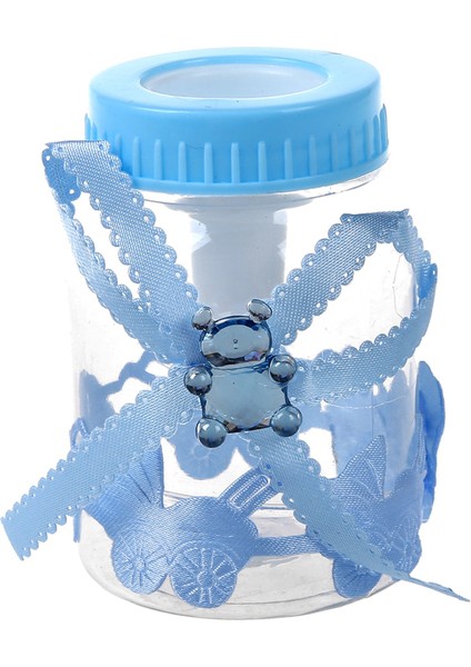 100PCS Bıll Bıfate Şeker Kutusu Partisi Malzemeleri Bebek Besleme Şişesi Düğün Iyilik ve Ler Kutusu (Açık Mavi) 9 x 4cm (Yurt Dışından) fiyatları