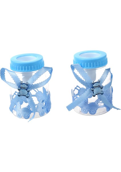 100PCS Bıll Bıfate Şeker Kutusu Partisi Malzemeleri Bebek Besleme Şişesi Düğün Iyilik ve Ler Kutusu (Açık Mavi) 9 x 4cm (Yurt Dışından) fırsatları